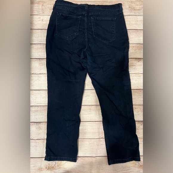 Not Your Daughter's Jeans Size 12 NYDJ Lift Tuck Technology Blue - Picture 3 of 8